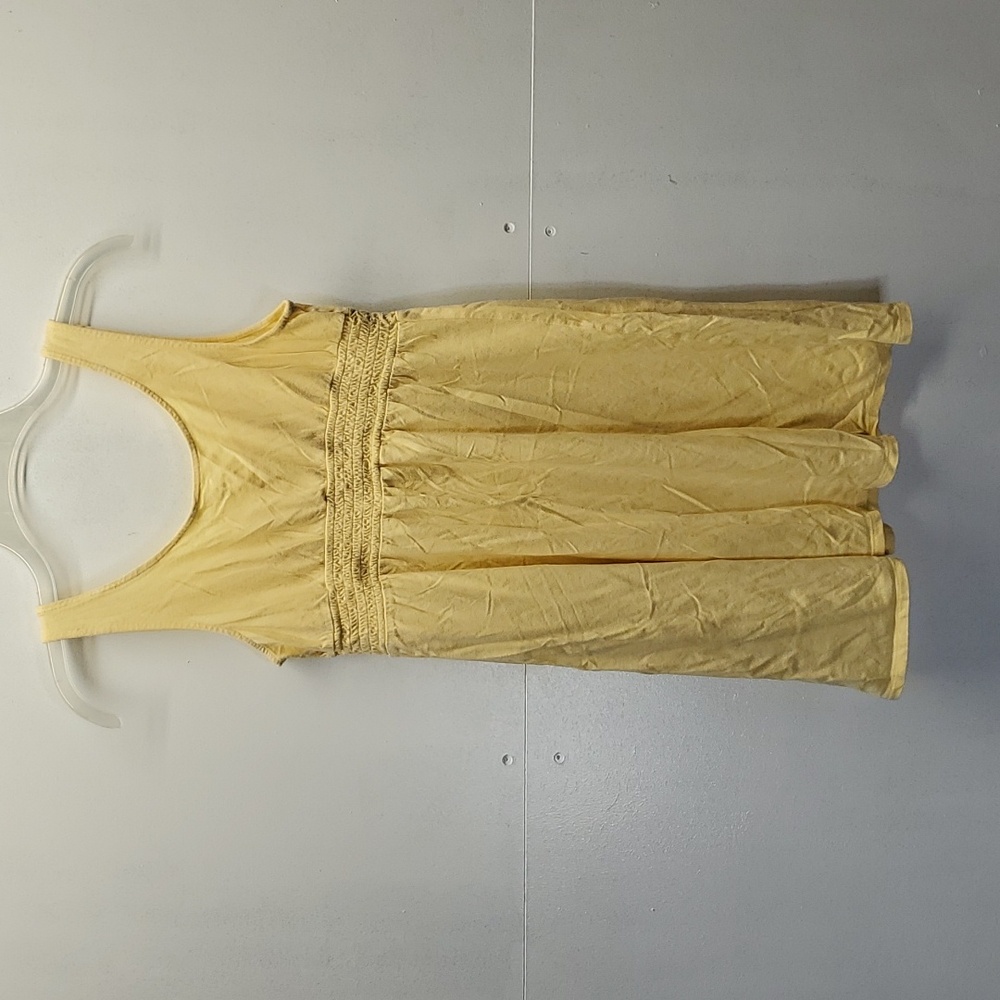Womens So Yellow Cotton Dress Size M - Picture 3 of 3